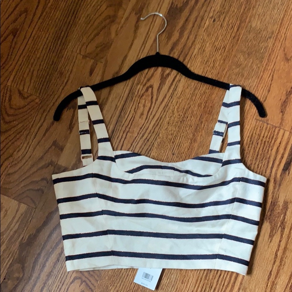 Veronica Beard cropped shirt